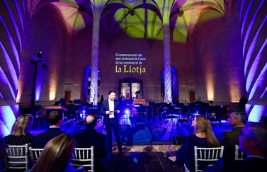 La presidenta Prohens reivindica la Llotja de Palma com a símbol de la història i la cultura en la commemoració del sisè centenari