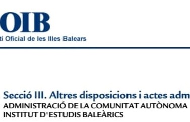L’Institut d’Estudis Baleàrics (IEB) concedeix 325.000 euros en ajuts per al foment de l’ús del català