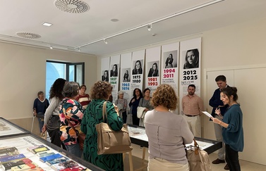 El Govern, a través de l'IEB, posa en marxa les visites guiades a l’exposició «Carme Riera, l’amor, la mar»