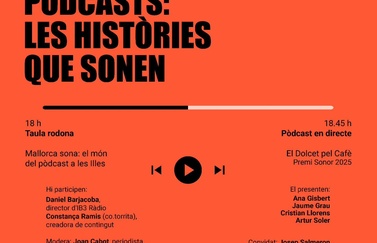 L’Institut d’Estudis Baleàrics (IEB) i La Mira presenten una nova edició de «Pòdcasts: les històries que sonen»