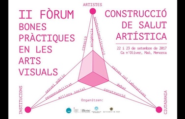 "Construcció de Salut Artística", el II Fòrum de Bones Pràctiques Artístiques de l'AAVIB